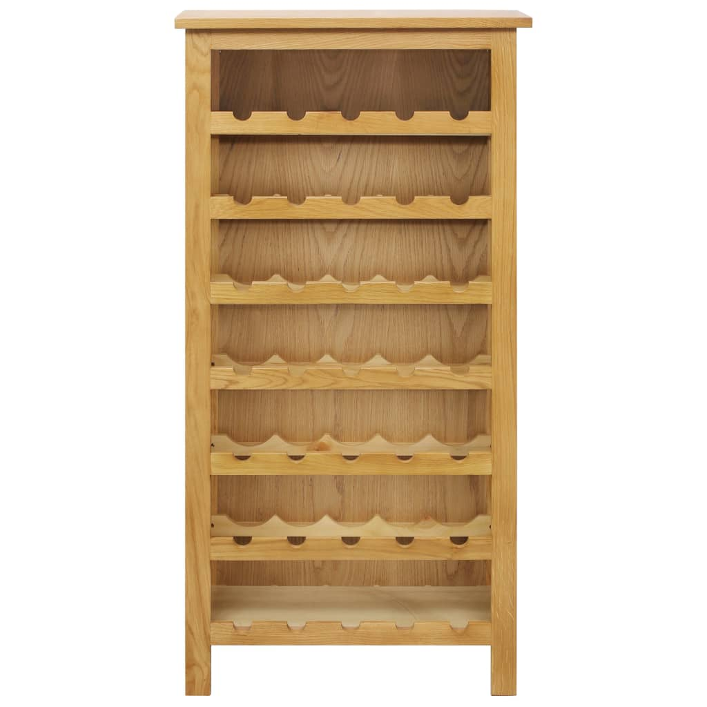 Wine Cabinet 56x32x110 cm | Solid Oak Wood | Wine Rack Organizer