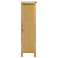 Wine Cabinet 56x32x110 cm | Solid Oak Wood | Wine Rack Organizer