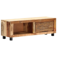 TV Cabinet - Solid Reclaimed Wood - 100x30x33 cm