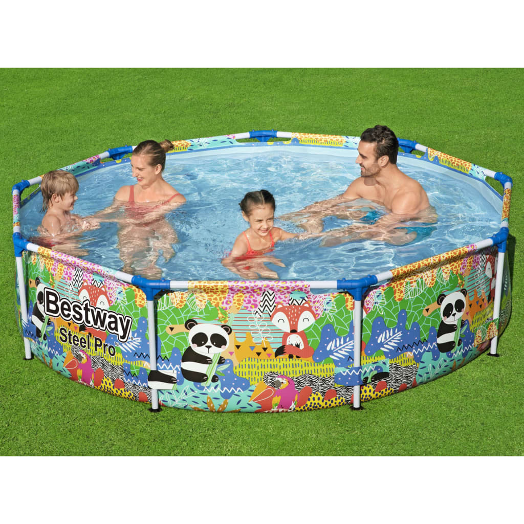 Bestway Steel Pro MAX Swimming Pool 274x66 cm - Durable and Fun Outdoor Water Recreation