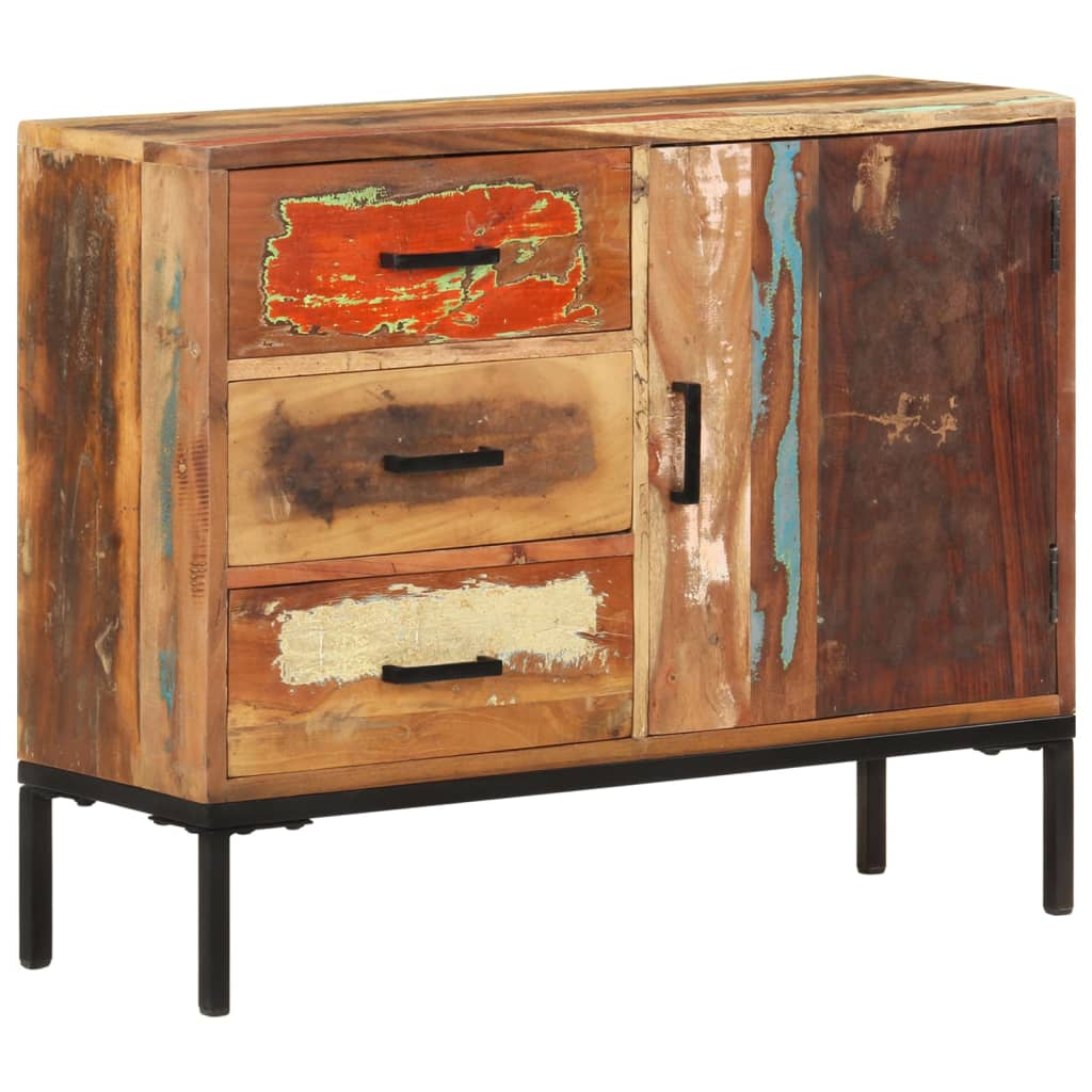 Sideboard 88x30x73 cm | Solid Reclaimed Wood | Eco-Friendly Furniture