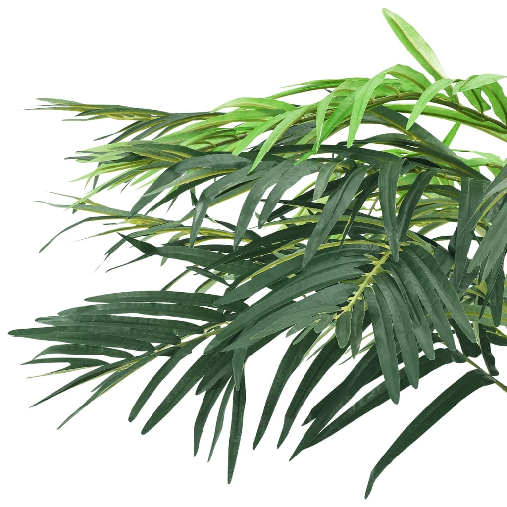 vidaXL Artificial Phoenix Palm with Pot 215 cm Green - Lifelike Décor for Your Home or Office