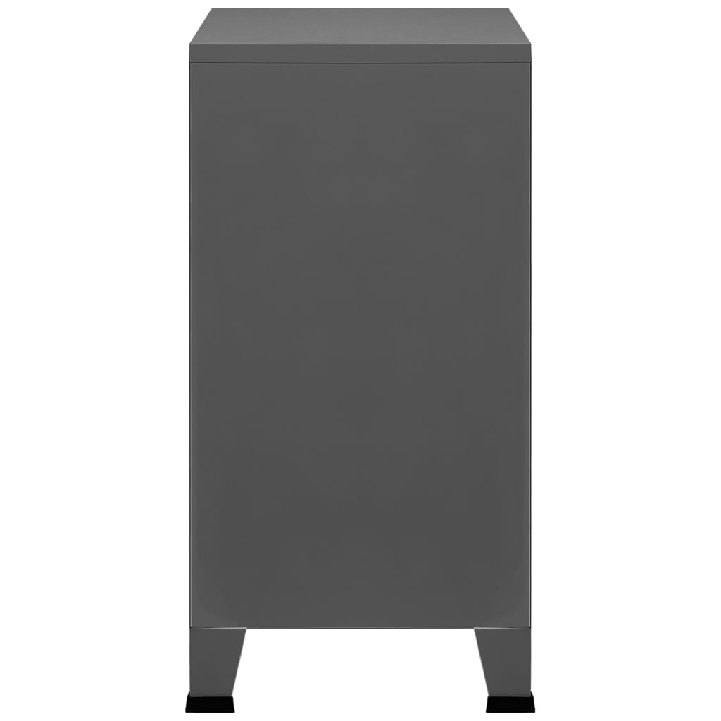 Industrial Storage Chest Anthracite 75x40x80 cm Steel - Neatly Organize Your Space