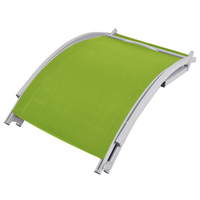 Folding Sun Loungers 2 pcs Green Textilene - Comfortable and Durable Outdoor Loungers