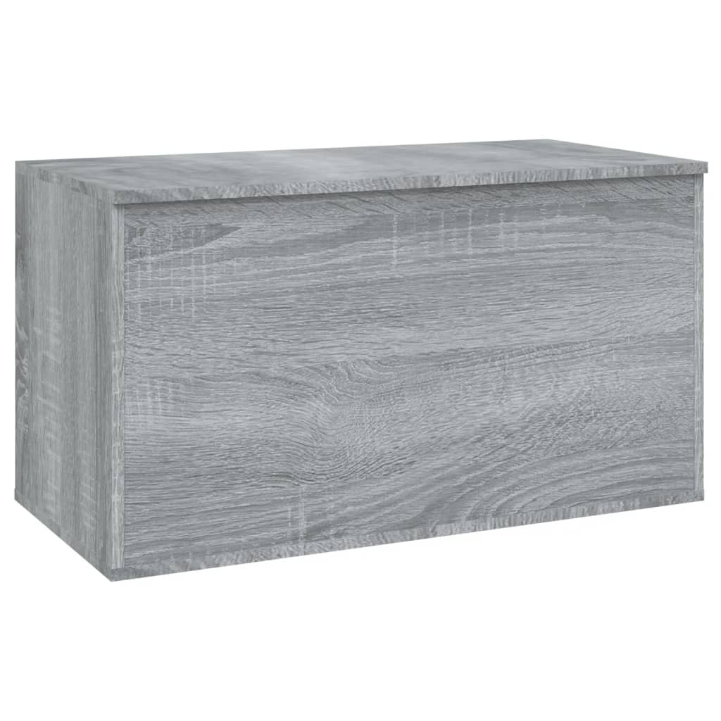 Storage Chest Grey Sonoma 84x42x46 cm Engineered Wood - Ample Storage Space, Multifunctional Use, Easy-to-Clean Material