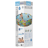 Bestway Steel Pro MAX Swimming Pool 274x66 cm - Durable, Easy Setup, and Fun for the Whole Family