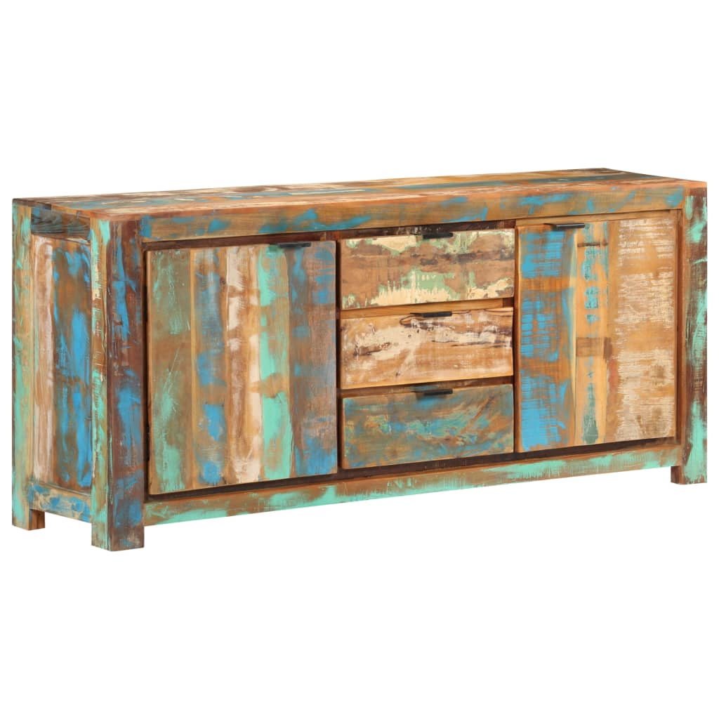 Sideboard 175x40x75 cm - Solid Reclaimed Wood | Rustic Style Furniture