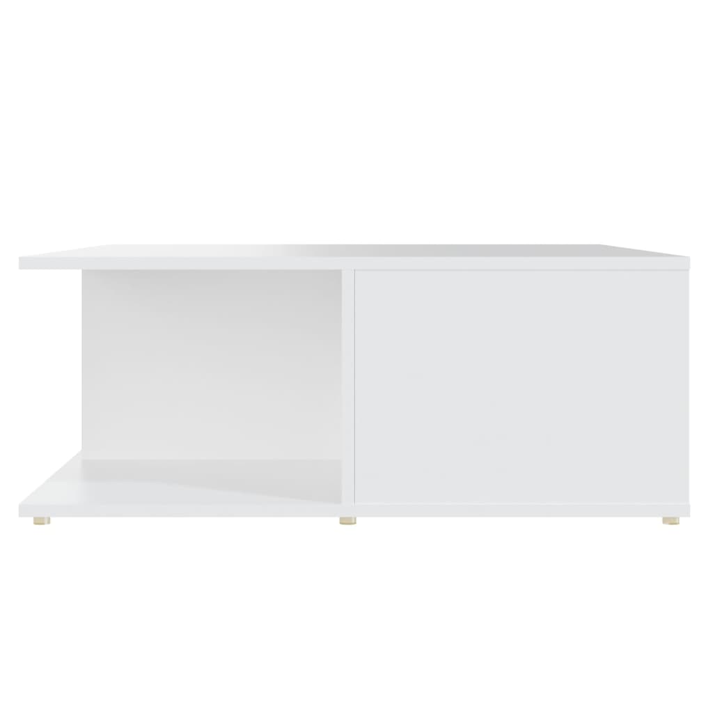 Coffee Table White 80x80x31 cm Engineered Wood - Stylish and Functional