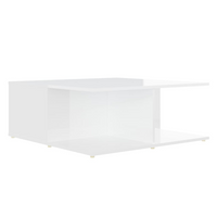 Coffee Table White 80x80x31 cm Engineered Wood - Stylish and Functional