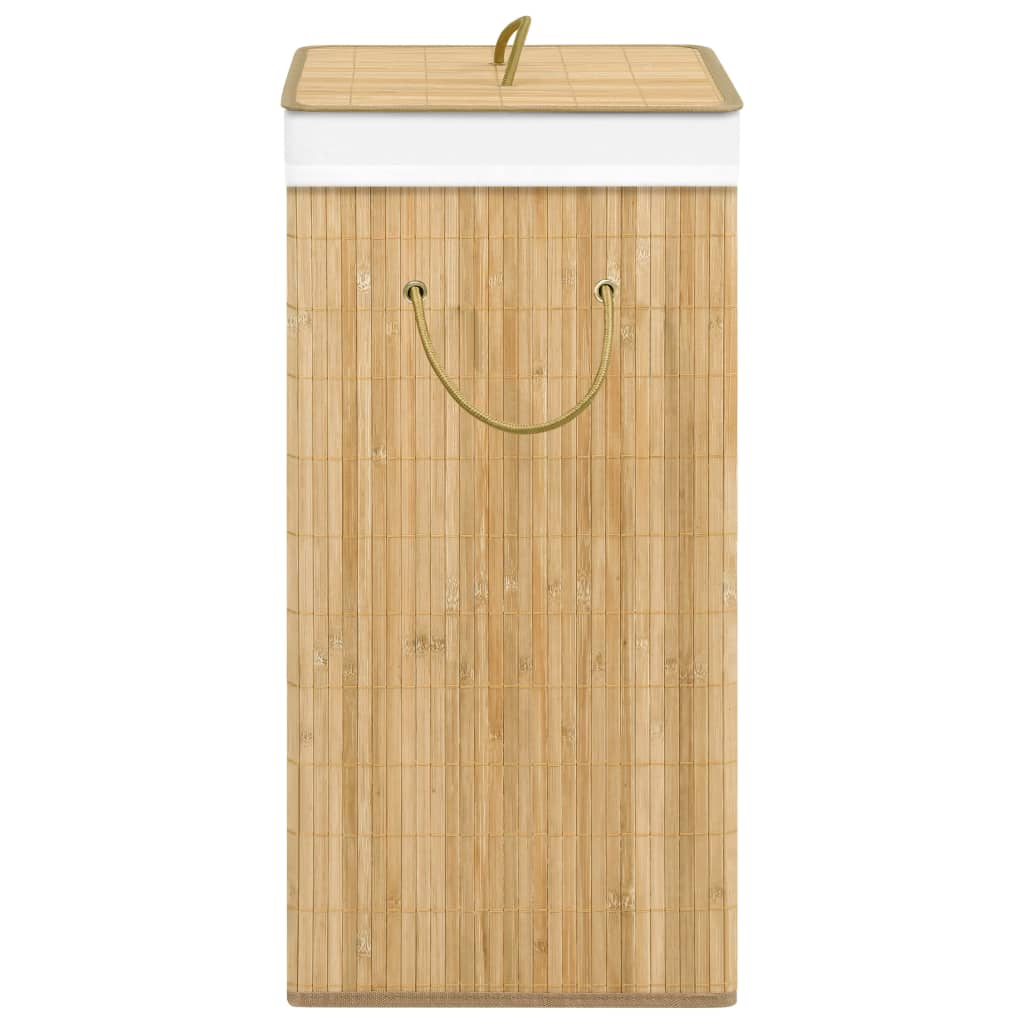 vidaXL Bamboo Laundry Basket 72 L - Stylish and Functional Storage Solution