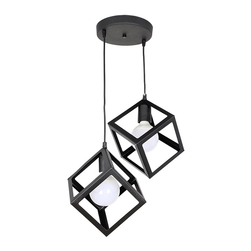 EQUALL Black Hanging Lamp - Stylish Lighting for Any Space