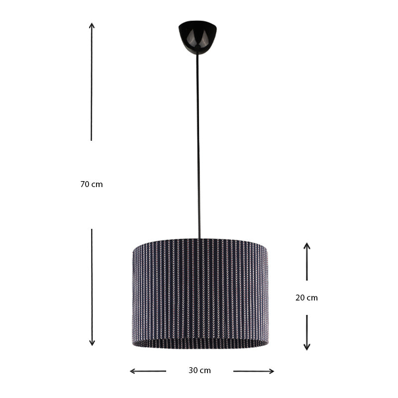 Illuminate Your Space with the Stylish Hanging Lamp DIZZY Black