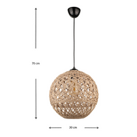 ROBUSTO Beige Hanging Lamp - Stylish and Functional Ceiling Lighting