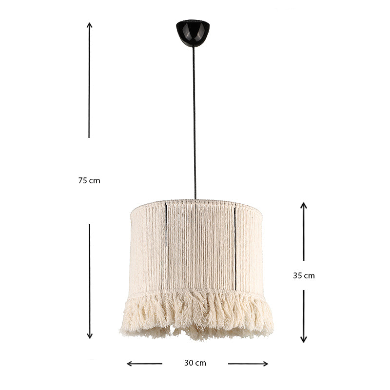 Illuminate Your Space with the Hanging Lamp SAMBA White