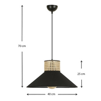 Hanging Lamp BETA Black - Elegant and Versatile Lighting Solution