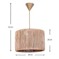 Ceiling Lamp THOMAS Natural - Illuminate and Enhance Your Space