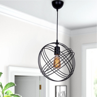 Hanging Lamp GLOBE Black - Stylish and Versatile Lighting Fixture