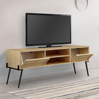 TV Stand CARRO Natural Beech - Oak, 140x35x50cm - Stylish and Functional | Your Home Furniture