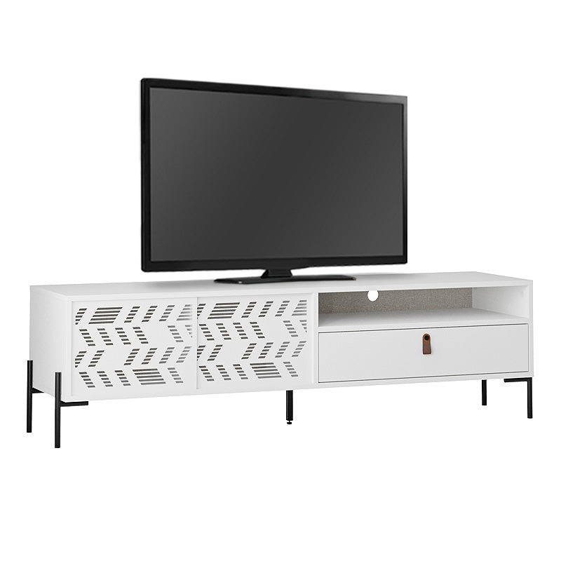 TV Stand LUMIA White 170x45x48,6cm - Stylish and Functional TV Stand