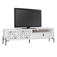 TV Stand LUMIA White 170x45x48,6cm - Stylish and Functional TV Stand