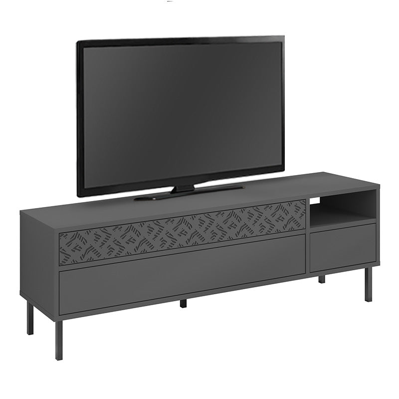 TV Stand MUSTER Anthracite 144,6x35,6x48,4cm - High Quality & Stylish Design