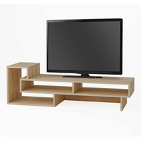 TV Stand LANDAU Oak - Stylish and Durable | Free Shipping