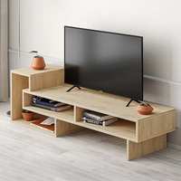 TV Stand LANDAU Oak - Stylish and Durable | Free Shipping