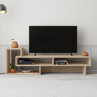 TV Stand LANDAU Oak - Stylish and Durable | Free Shipping