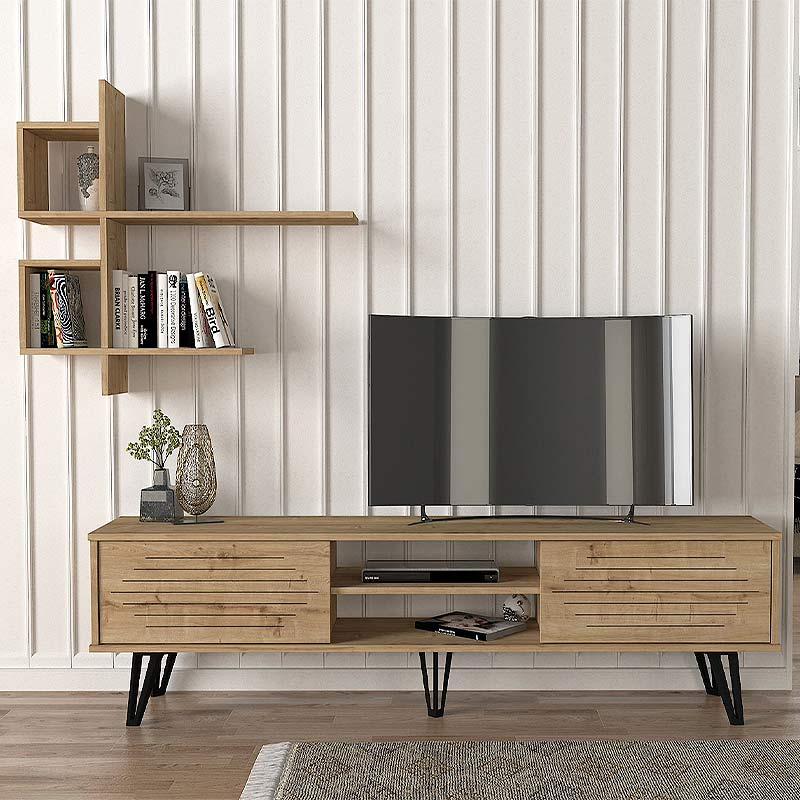 TV Stand DANDY - Premium Quality, Stylish Design, 180x35x51cm