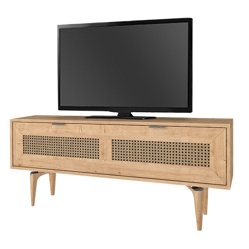 TV Stand GIUSEPPE Natur | Sapphire Oak | 140x30x55cm | Melamine Thickness: 18mm