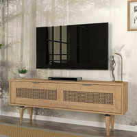 TV Stand GIUSEPPE Natur | Sapphire Oak | 140x30x55cm | Melamine Thickness: 18mm