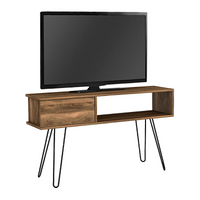 TV Stand MILANO Walnut - Stylish and Functional TV Stand for Home and Business