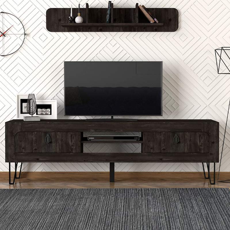 TV Stand MADRID - Stylish and Functional Entertainment Center