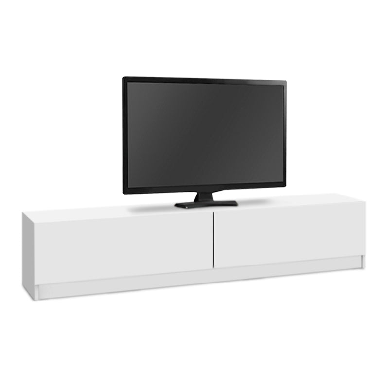 TV Stand DOLORES - White, 160x31.3x32.9cm | High-Quality, Eco-Friendly, and Certified