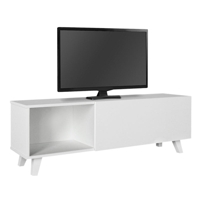 TV Stand ALIAS White - Stylish and Functional TV Stand for Your Home and Business