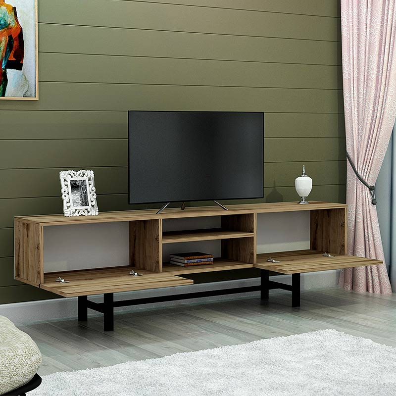 TV Stand BOAT Oak - Stylish and Functional Furniture for Your Home