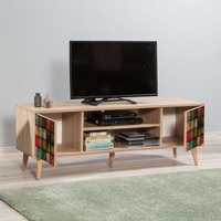 TV Stand ANKARA Natur Multi - Modern and Striking Design