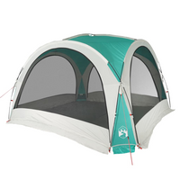 vidaXL Party Tent Green Waterproof - Outdoor Event Shelter