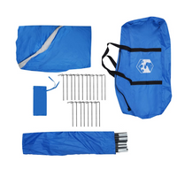 vidaXL Party Tent Blue Waterproof - Perfect Shelter for Outdoor Celebrations and Gatherings