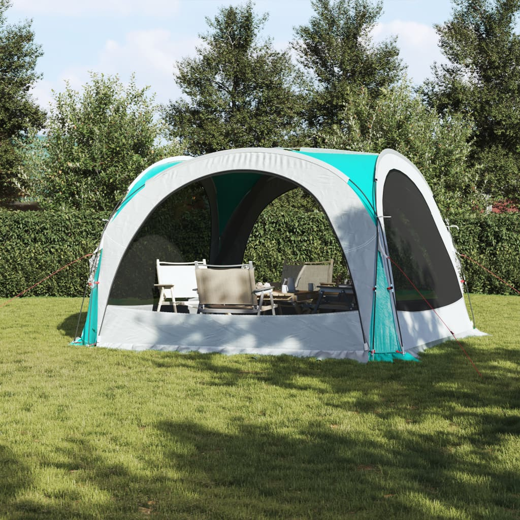 vidaXL Party Tent Green Waterproof - Outdoor Event Shelter