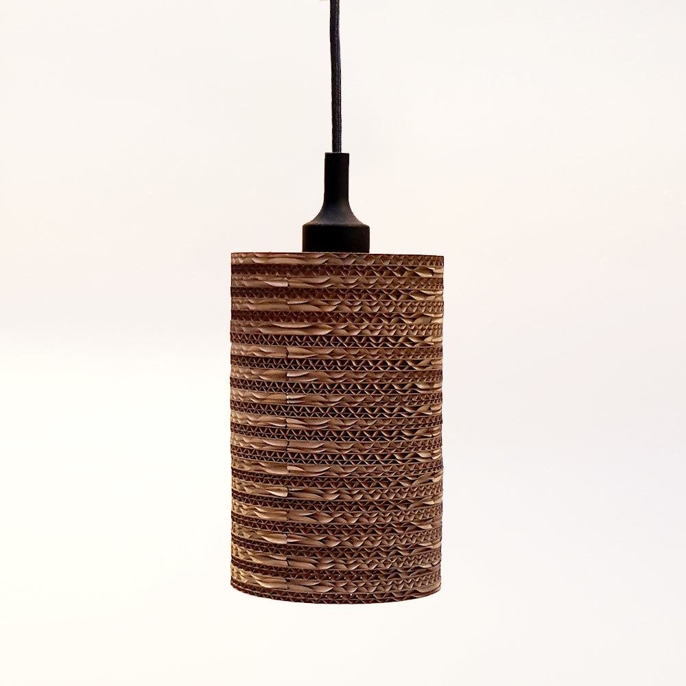 Cardboard Ceiling Lamp SMALL | Eco-Friendly Lighting Fixture