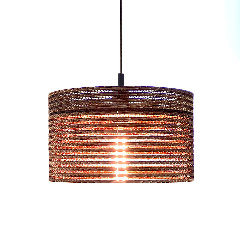 Cardboard Ceiling Lamp BIG - Modern and Eco-friendly Lighting Fixture