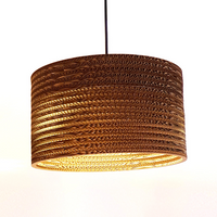 Cardboard Ceiling Lamp BIG - Modern and Eco-friendly Lighting Fixture