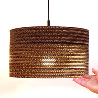 Cardboard Ceiling Lamp BIG - Modern and Eco-friendly Lighting Fixture