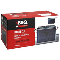 ProGarden BBQ Grill Rectangular Matte Dark Blue - Compact and Portable Outdoor Barbecue Grill