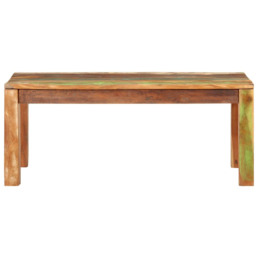 Coffee Table 100x55x40 cm Solid Reclaimed Wood - Functional and Beautiful