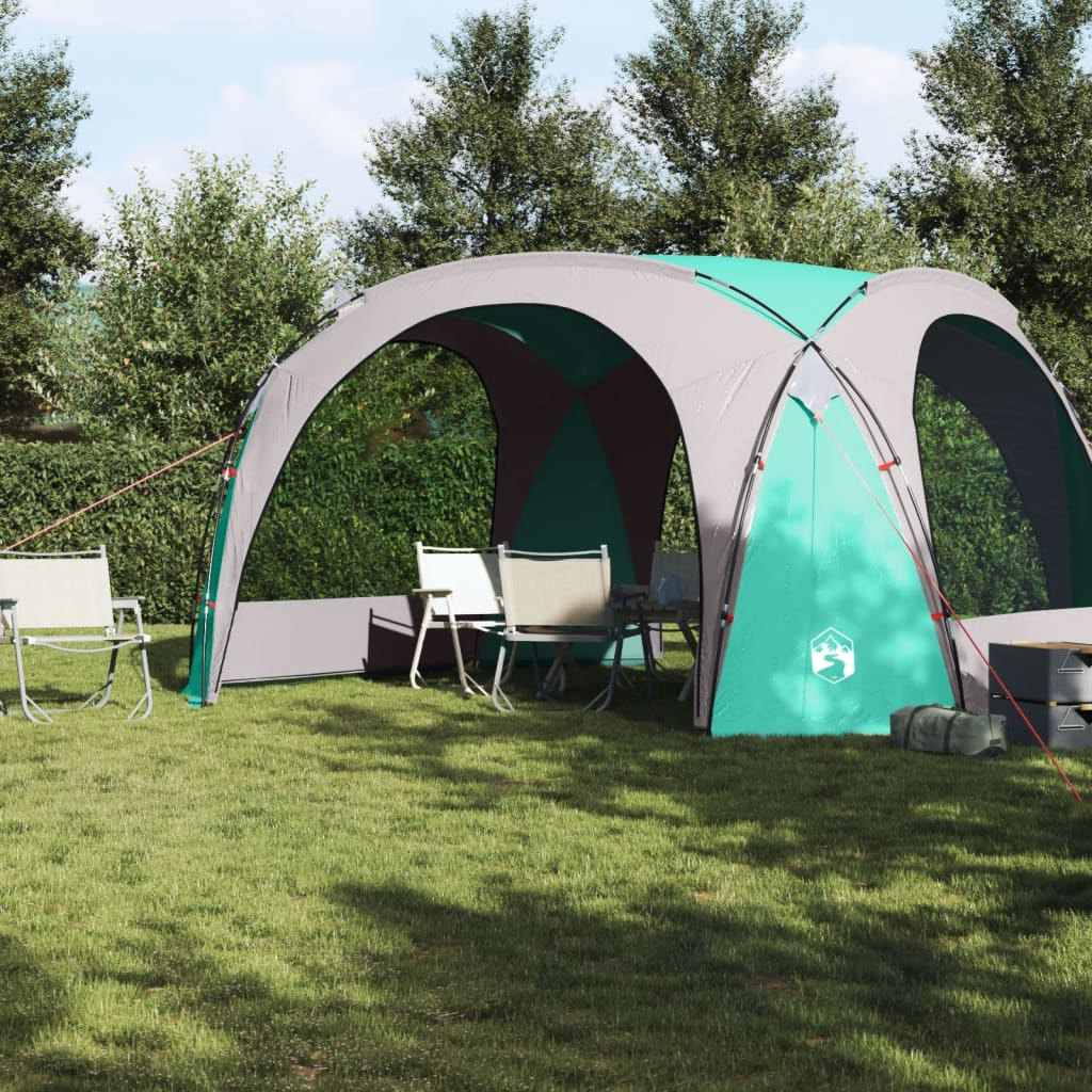 vidaXL Party Tent Green Waterproof – Perfect Outdoor Shelter for Celebrations and Gatherings