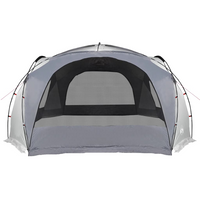 vidaXL Party Tent White and Grey Waterproof - Outdoor Event Canopy