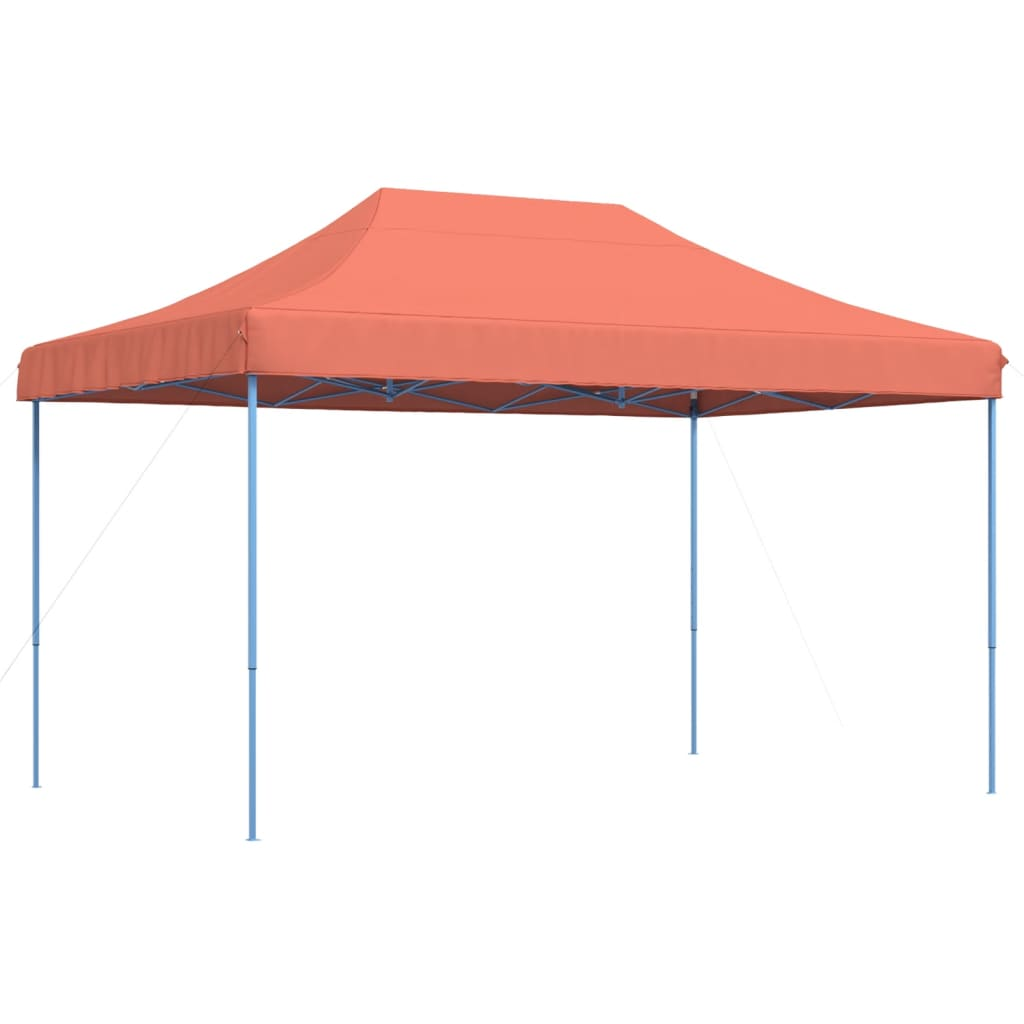 Foldable Party Tent Pop-Up Terracotta 440x292x315 cm - Perfect for Outdoor Events