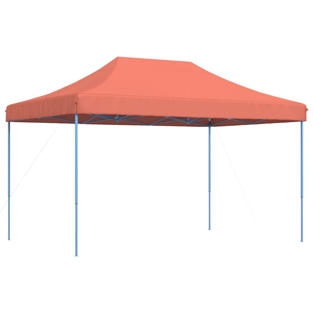 Foldable Party Tent Pop-Up Terracotta 440x292x315 cm - Perfect for Outdoor Events